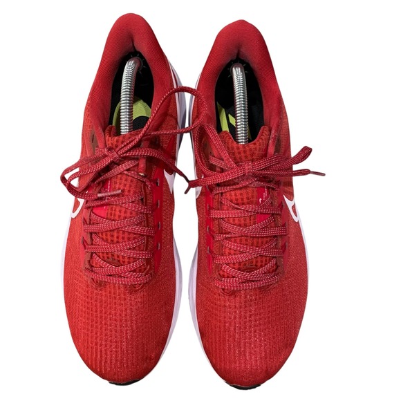 Nike Air Zoom Pegasus 39 Red White Running Shoes Mens 10 - Picture 2 of 10
